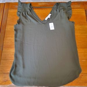 Loft Top w Flitter Sleeves